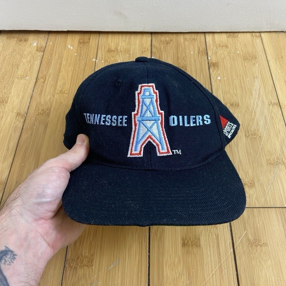 Vintage 90's Tennessee Oilers Pro Line Sports Specialties NFL Snapback Cap Hat